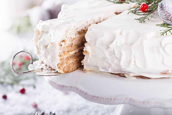 Apple Crisp Cake